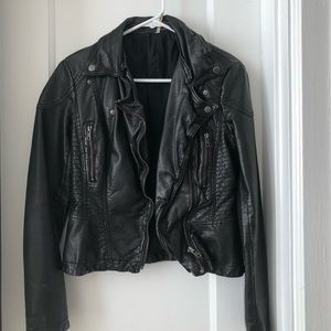 Free People Leather Jacket